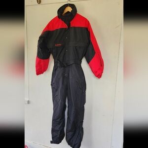 1 Piece Vintage Snowsuit By Columbia Sportswear Company Mens Small